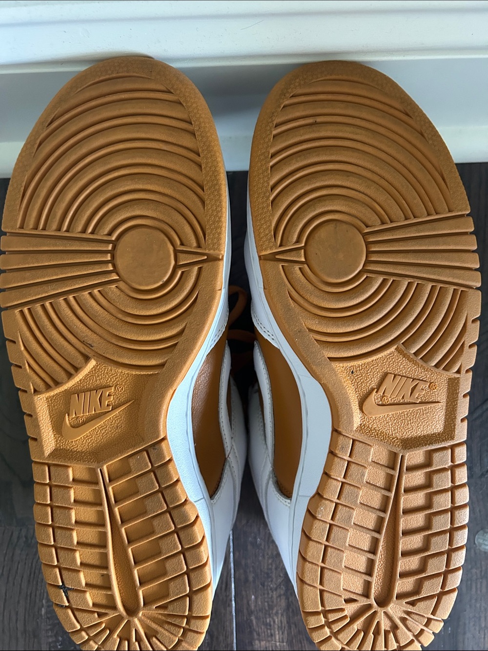 Nike Dunk “Reverse Curry”- White & Tan - Picture 5 of 5